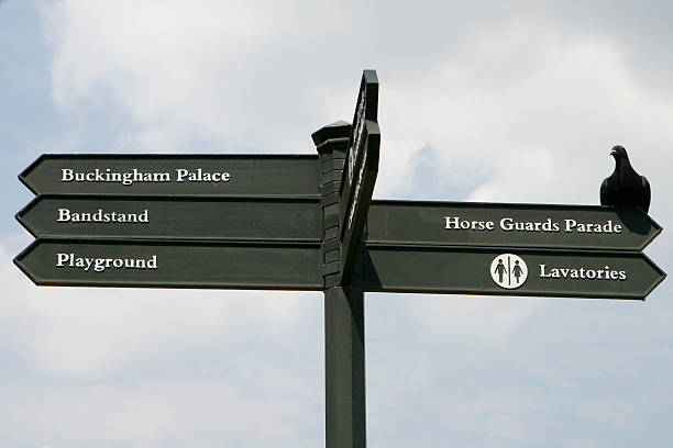 istock Directional Sign in London 89891638