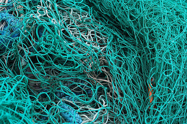 Fishing net stock photo