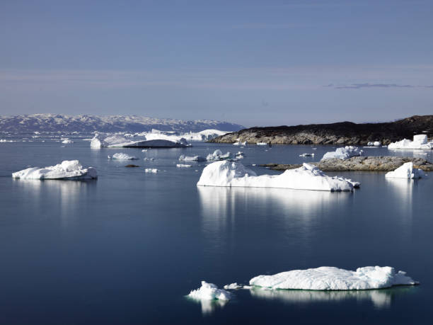 istock Arctic Icebergs on Arctic Ocean in Greenland 898917016
