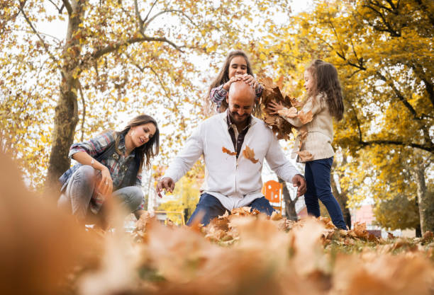 istock Family time at park 898920370