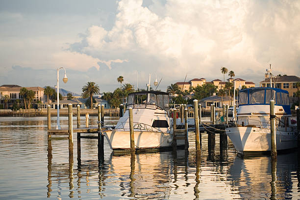 istock Sail boats in marina 89892051