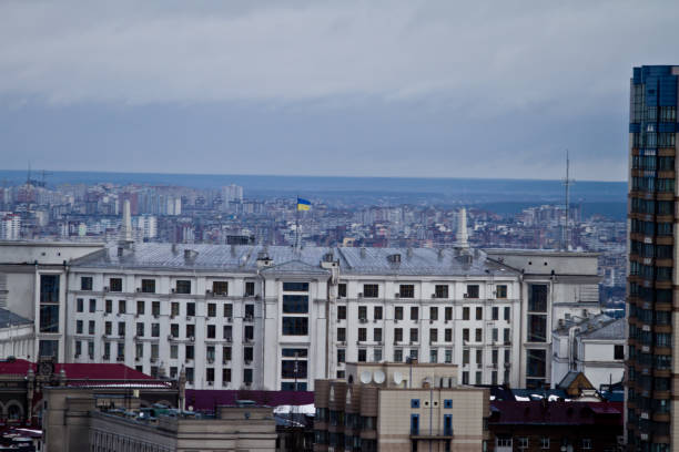istock Kiev city view, panorama Kiev, Ukraine 898923670