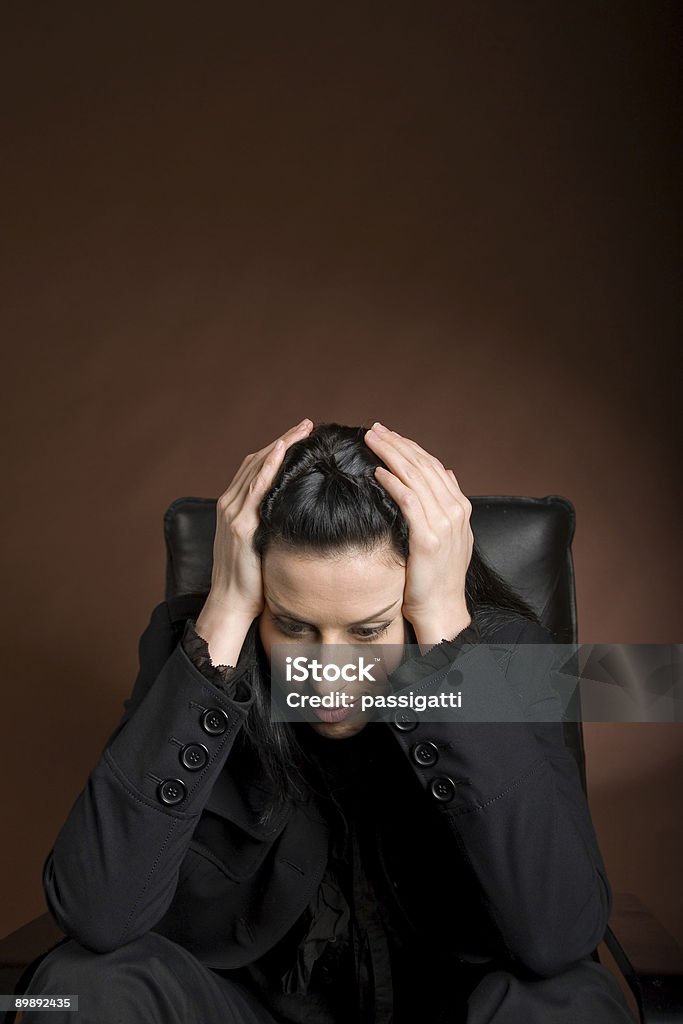 Schlechten Tag - Lizenzfrei Besorgt Stock-Foto