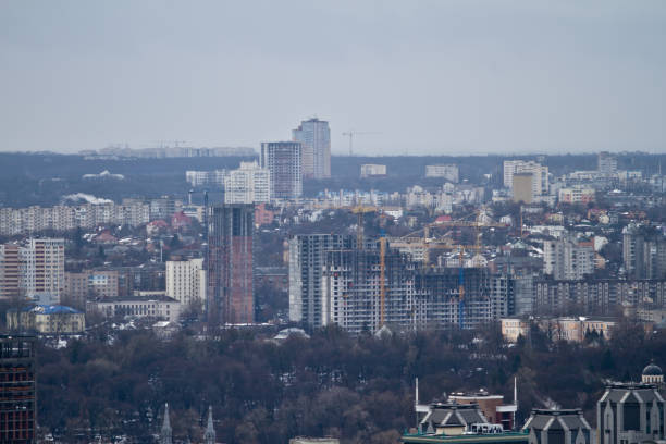 istock Kiev city view, panorama Kiev, Ukraine 898924544