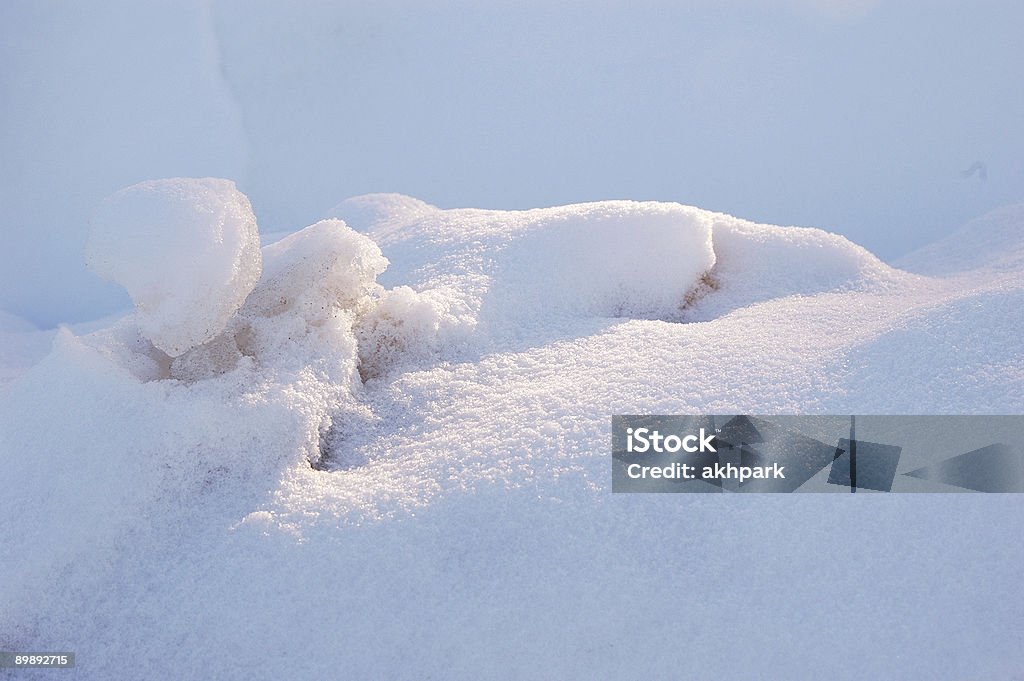 Pila de nieve - Foto de stock de Aire libre libre de derechos
