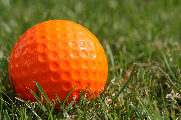 Golf ball stock photo