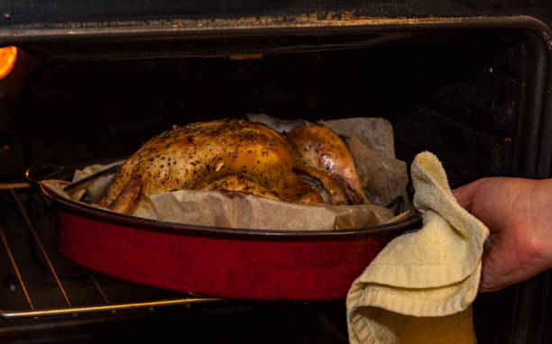 istock Fried chicken in the oven 898933658