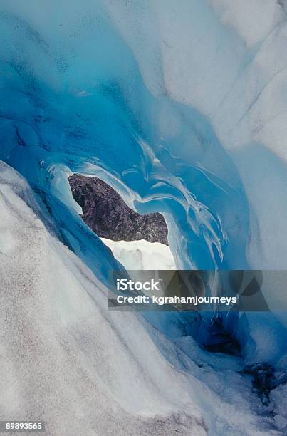 빙판 터널 폭스 빙하 관광에 대한 스톡 사진 및 기타 이미지 - 관광, 굽이치는 풍경, 극단 지형