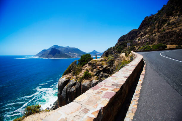 View from  the top of Chapmans Peak Drive.  Cape Town, South Africa
