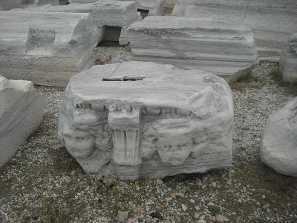 Turkey. Side. The Temple Of Apollo