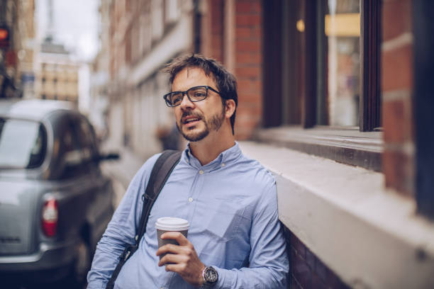 istock Man standing on the street 898945878
