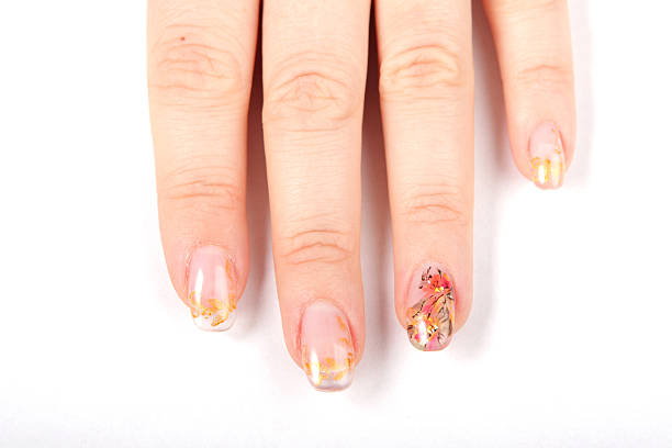 istock beautiful hands showing nails with figure 89895006