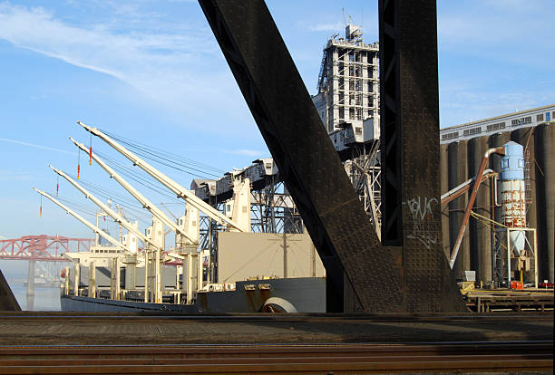 istock Industrial Shipping Port 89895447