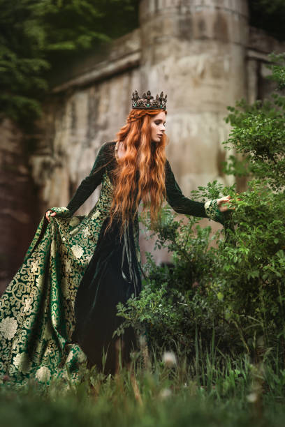 istock Ginger queen near the castle 898962400