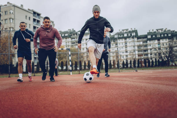 istock Urban Soccer Game 898962788