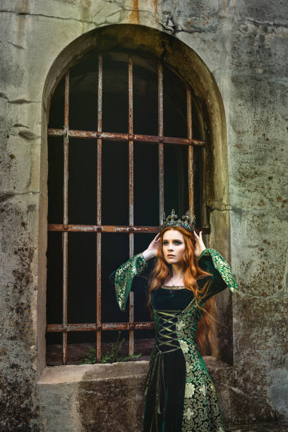 istock Ginger queen near the castle 898962862