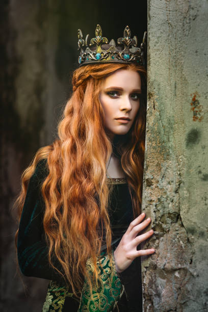 istock Ginger queen near the castle 898962966