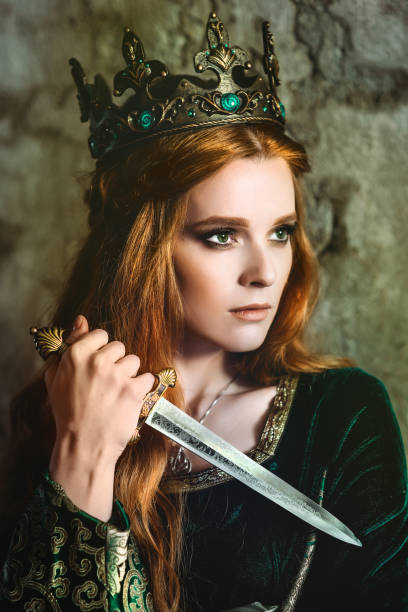 istock Ginger queen near the castle 898963460
