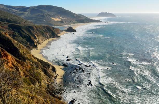 istock Pacific coast in Big Sur state parks in California. 898963542