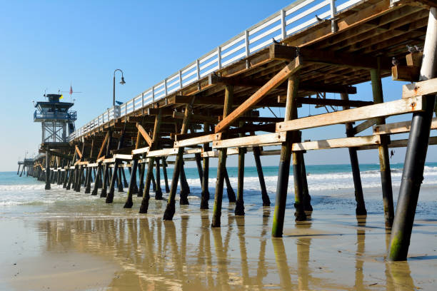 istock Wooden pier in San Clemente, California. 898963578