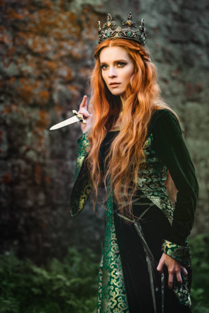 istock Ginger queen near the castle 898963710