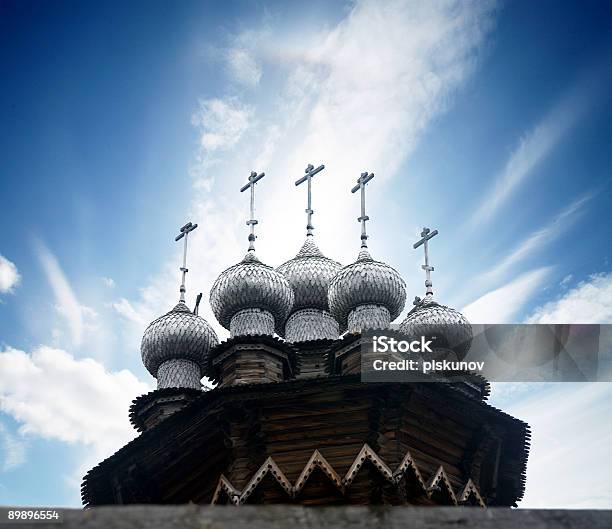 Ruso Iglesias Isla De Kizhi República De De Karjala Foto de stock y más banco de imágenes de Aire libre