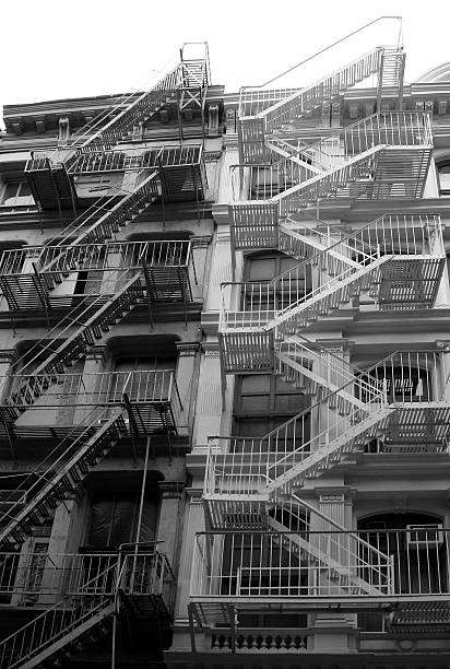 istock fire escapes in new york city 89896689