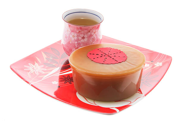 istock Teacup and Chinese New Year Cake 89896714