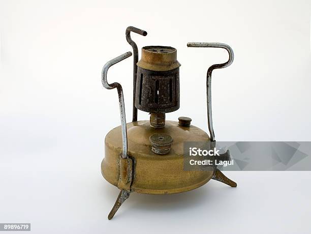 Old Brass Stove Stock Photo - Download Image Now - Old, Stove, The Past