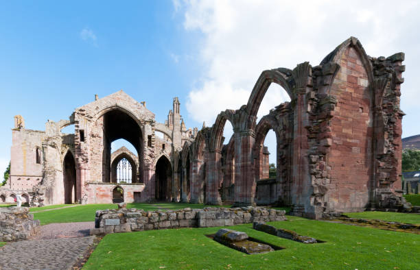 istock St Mary Melrose abbey , Scotland 898967850