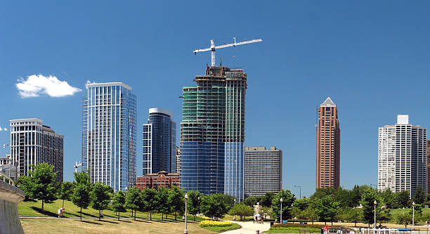 istock Chicago Condominium Panorama Near Museum Campus 89897608