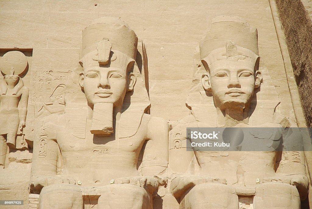 Pharaon - Photo de Abou Simbel libre de droits