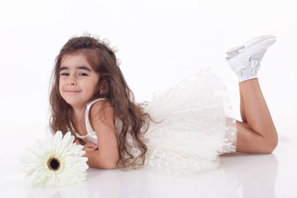 istock White girl  angle Princess 898980196