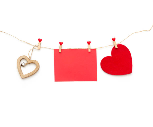 istock Valentine's Day greeting card mock up template 898980422