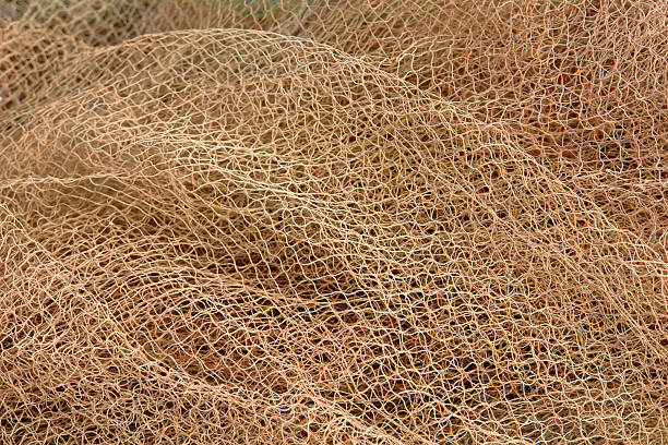 Fishing Net Pattern stock photo