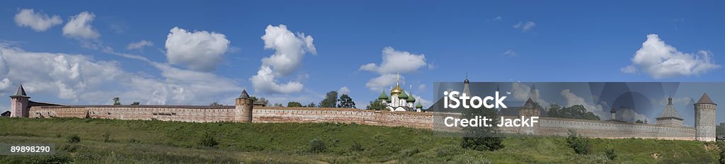 monastery-fortress in Suzdal  Ancient Stock Photo