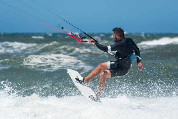 istock Kite Surfer on a sunny day 898983164