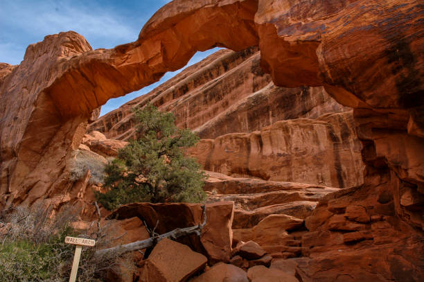 Wall Arch, Arches National Park, Before Its 2008 Collapse