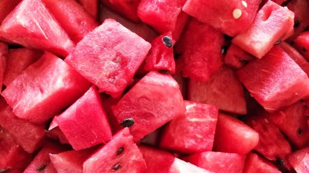 istock Pieces of watermelon 898987258