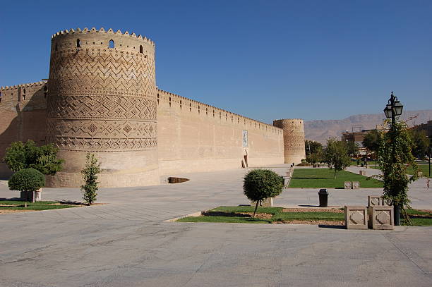 Old fort di Shiraz - foto stock