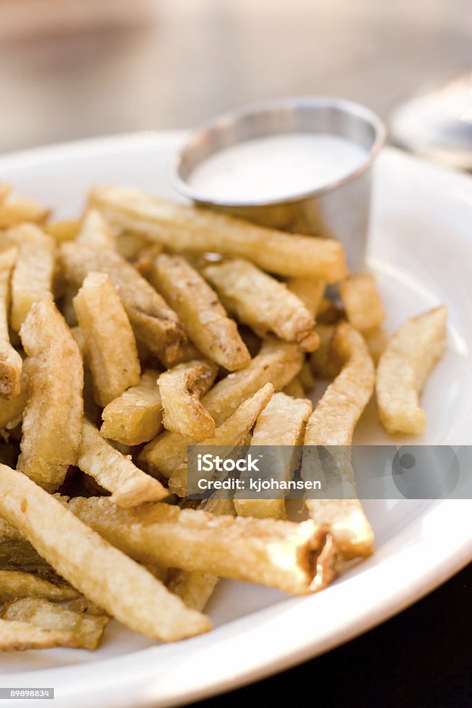 Fries and a Side of Ranch - Royalty-free Aardappel Stockfoto