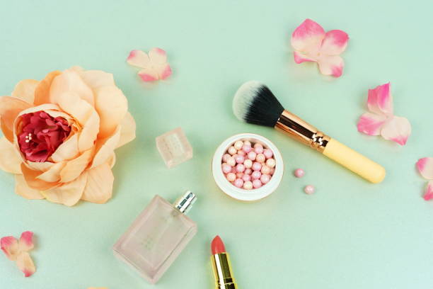 istock Makeup cosmetic accessories products 898988426