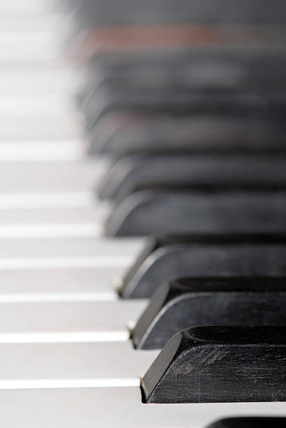 istock Close-up of piano keyboards 89898928
