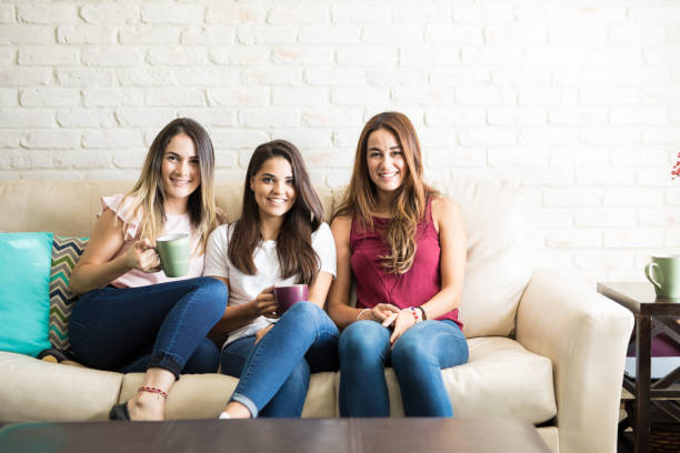 istock Cute roomates in their apartment 898992154