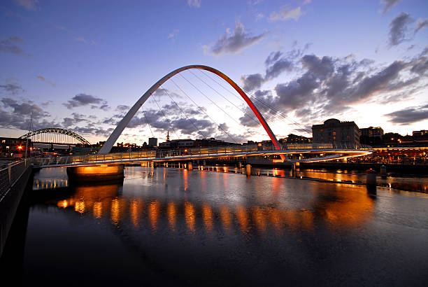 istock Gateshead Millenium Bridge and Newcastle Quayside 89899517