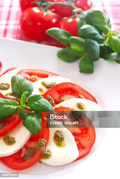 Caprese Salad Stock Photo - Download Image Now - Appetizer, Basil, Caprese Salad