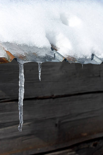 istock Roof Top Ice & Snow 89899735