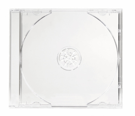 Blank, transparent CD or DVD jewel case - ready for branding. See more this series::::