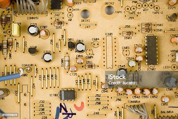 Electric Board Stock Photo - Download Image Now - Binary Code, Byte, CPU