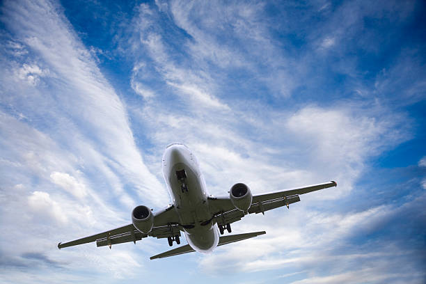 istock Commercial Aircraft in Summer Evening Sky 89900050